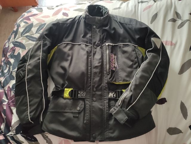 Chaqueta de cordura para moto