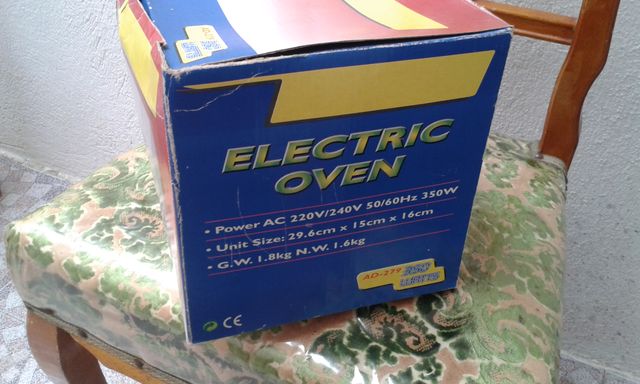 Mini horno Altic LeChef AD-279 ( usado 1 vez )