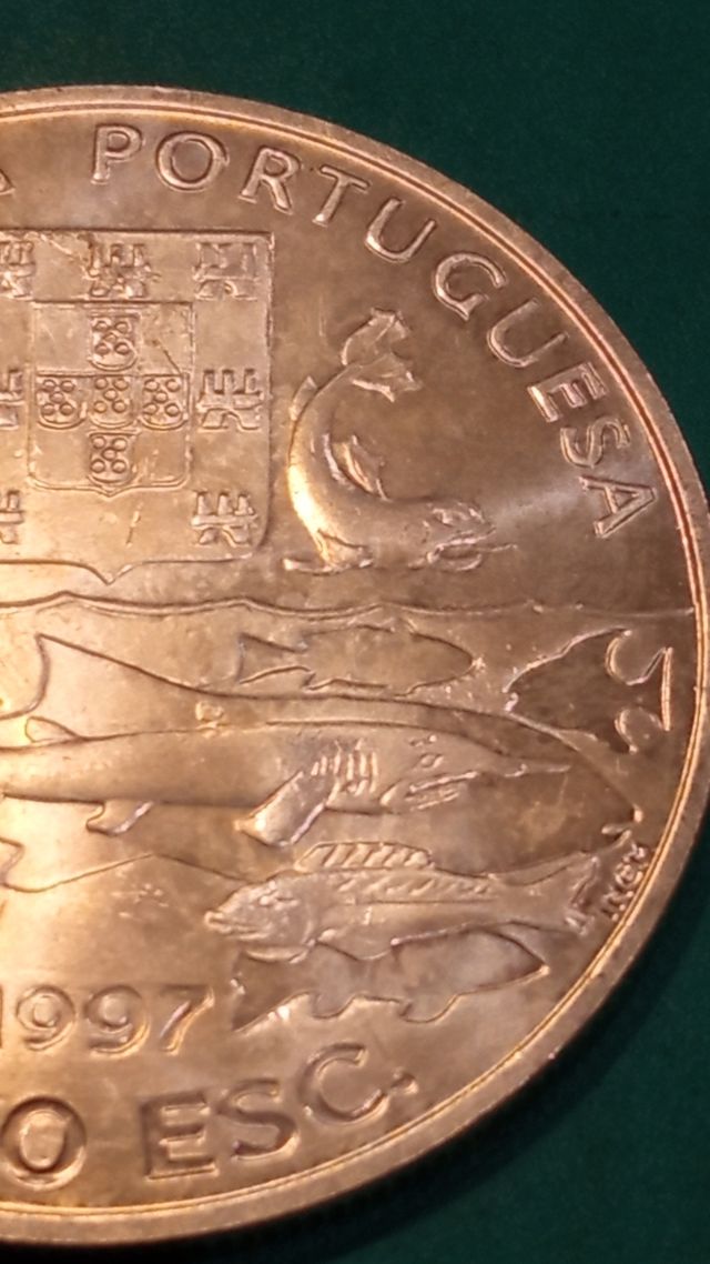 1000 escudos 1997 plata