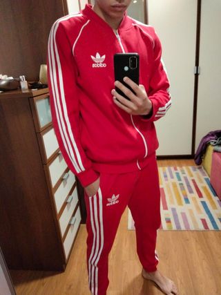 Mieten Erbe Extremisten chandal adidas rojo vintage Stau Scharf Müll