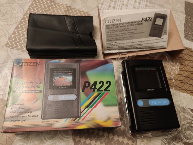 Mini TV de bolsillo portatil