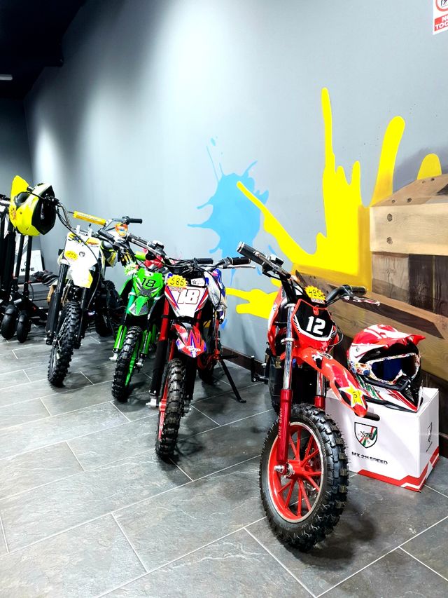 QUAD MOTOCROSS PITBIKE PATINETES MINI MOTO BICI...