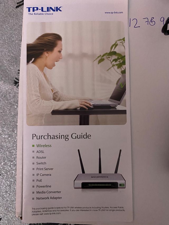 TP-LINK tl-wa500g 54 Mbps Extended