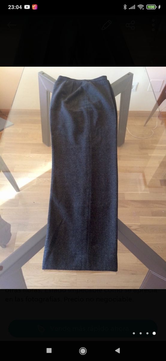 Pantalón verde jaspeado de Liz Clairbone.