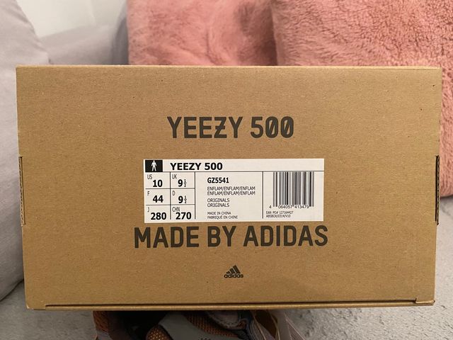 Yeezy 500 Enflame 44