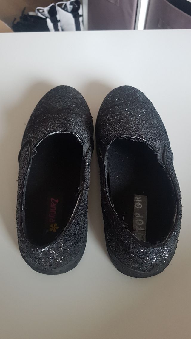 Zapatillas Purpurina Zanya talla 39