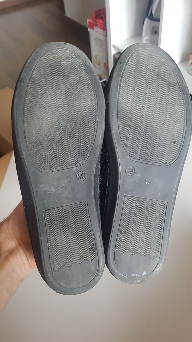 Zapatillas Purpurina Zanya talla 39
