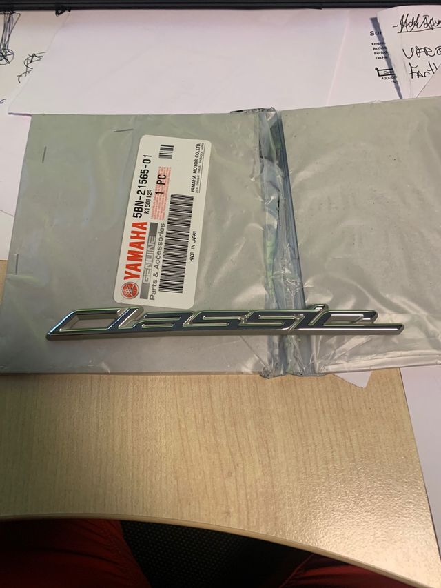 Pegatinas Classic guardabarro delantero xvs yamah