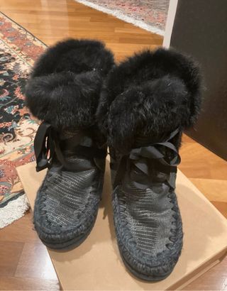 Botas Mou de segunda mano por 130 EUR en Barcelona en WALLAPOP
