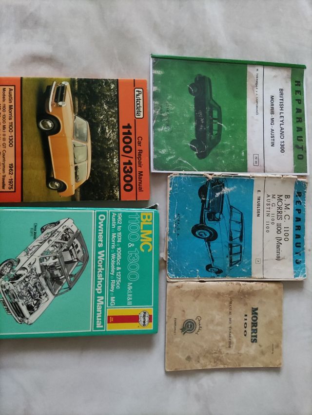 Manuales auto Morris 1100