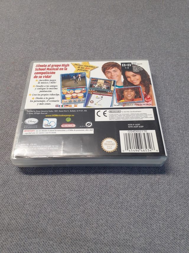 Juego Nintendo DS High School Musical