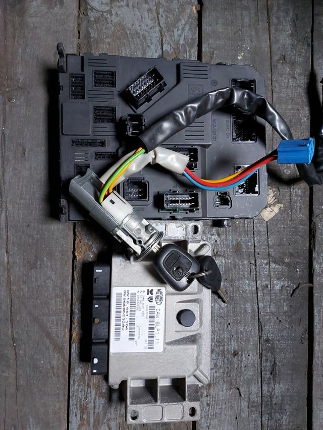 kit inmovilizador bsi ,llave y ecu motor