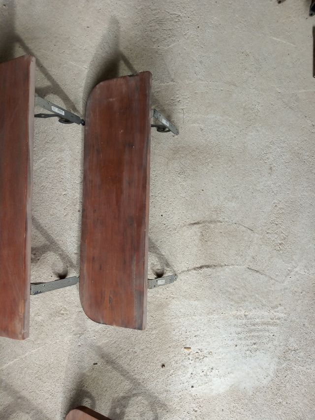 estanterías rústicas en madera maciza