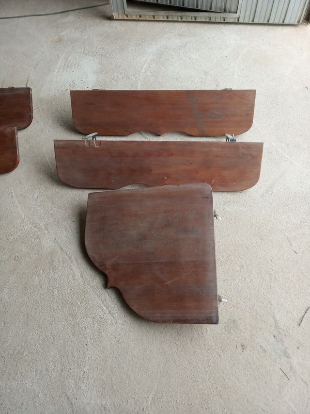 estanterías rústicas en madera maciza