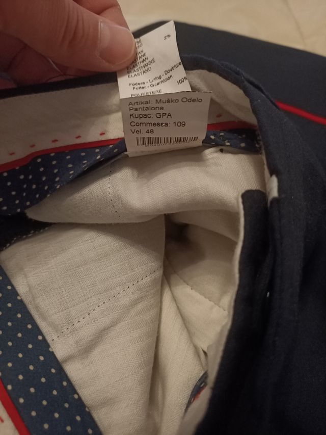 giacca e pantaloni tag.48