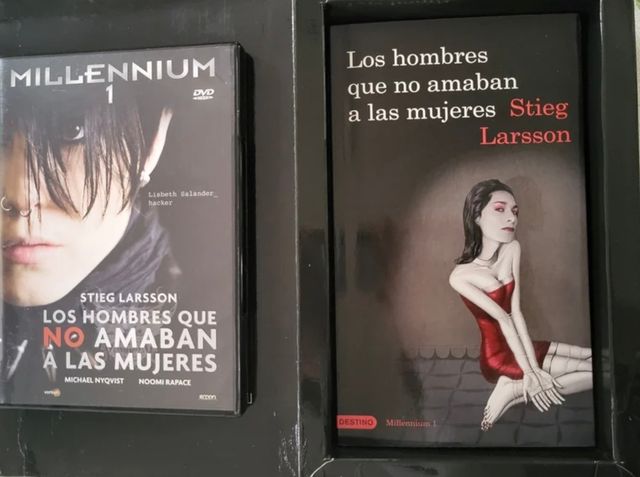 Estuche sin abrir: Millennium 1 libro+DVD 
