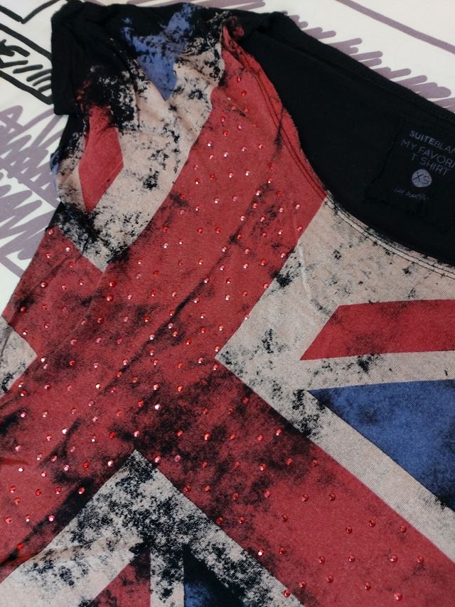 Camisa bandera Reino Unido