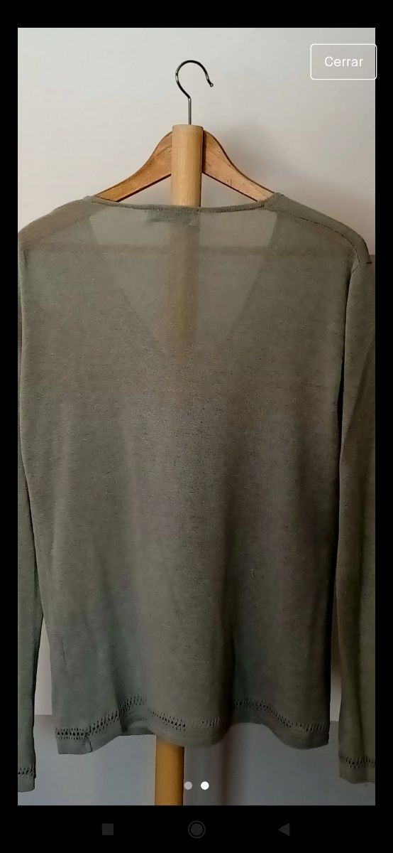 Chaqueta de mujer M gris Amichi primaveral