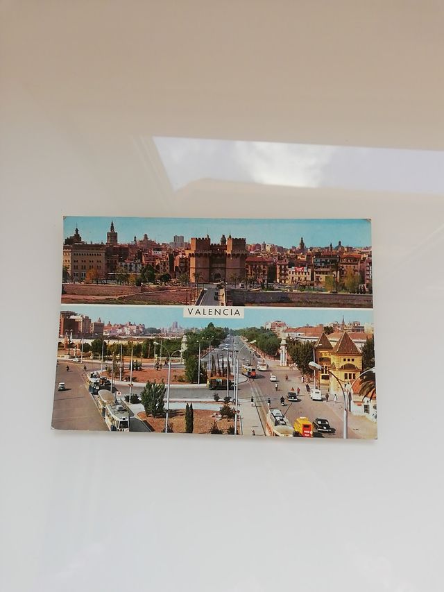 postal de Valencia año 1966