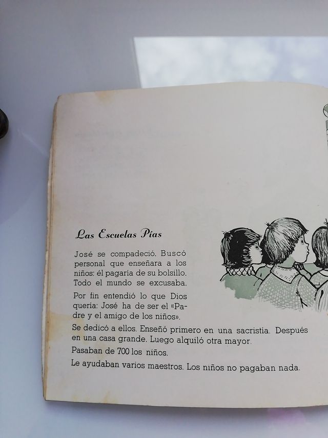 El santo de los niños. calasanz