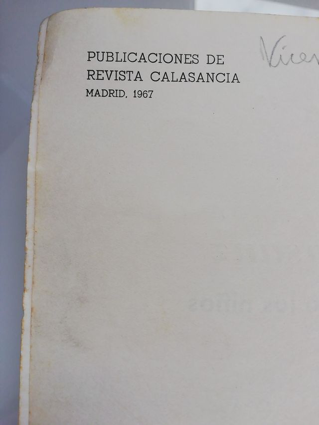 El santo de los niños. calasanz