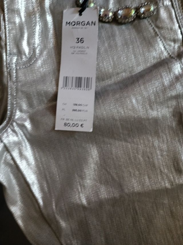 pantalón efecto palta .marca Morgan de Toy