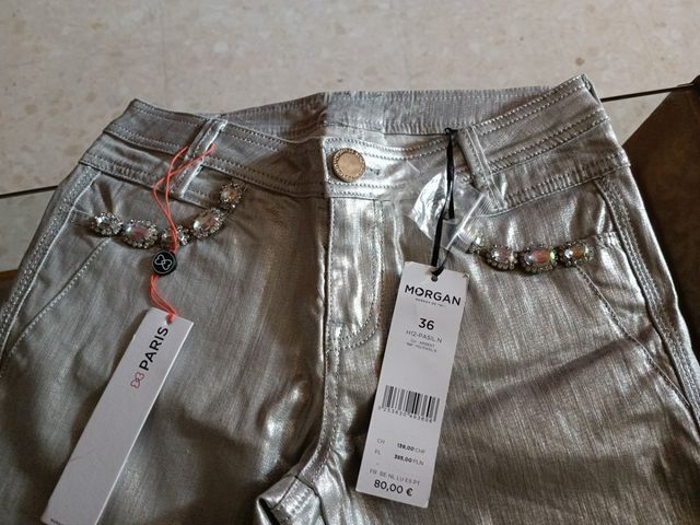 pantalón efecto palta .marca Morgan de Toy