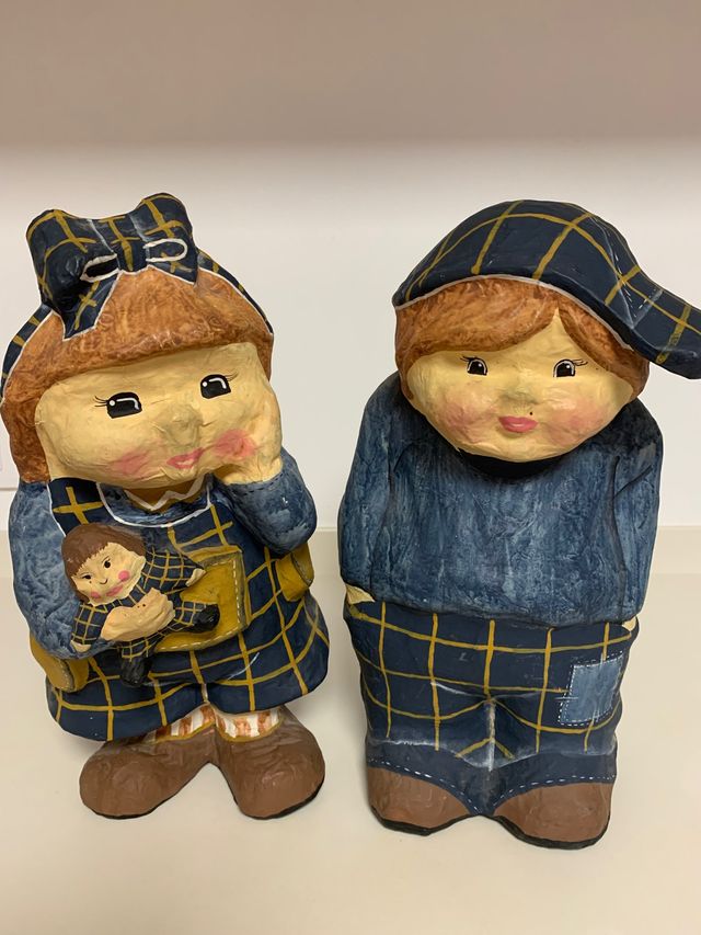 Muñecos en cartón piedra 