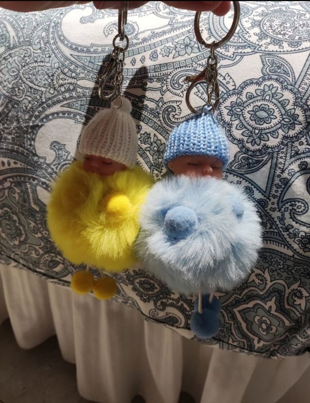 Llaveros peluche bebés