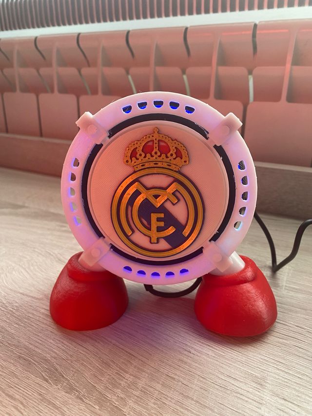 Soporte Alexa real Madrid echo dot 3 generacion