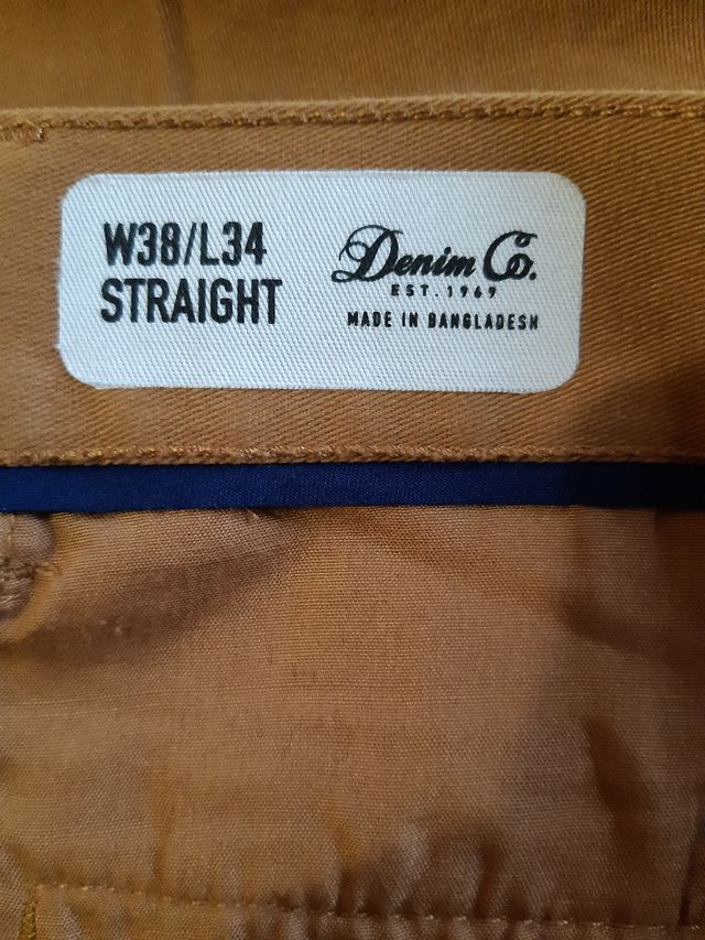 Pantaloni uomo cotone taglia 54