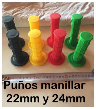 Puños manguitos manillar 22mm y 24mm