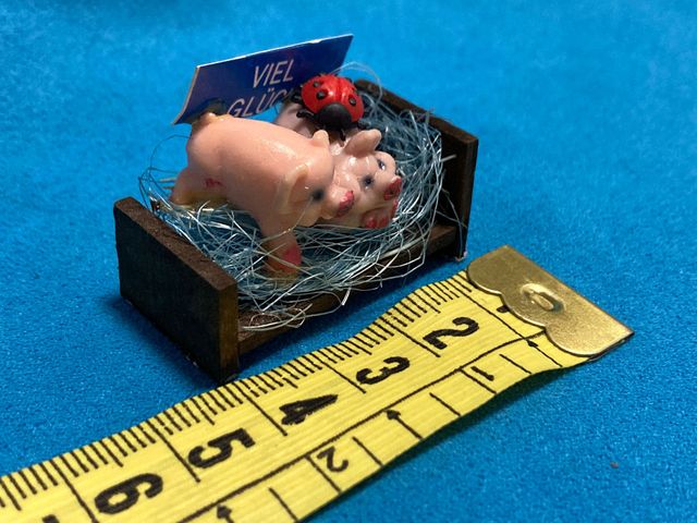 Cerditos de la suerte vintage