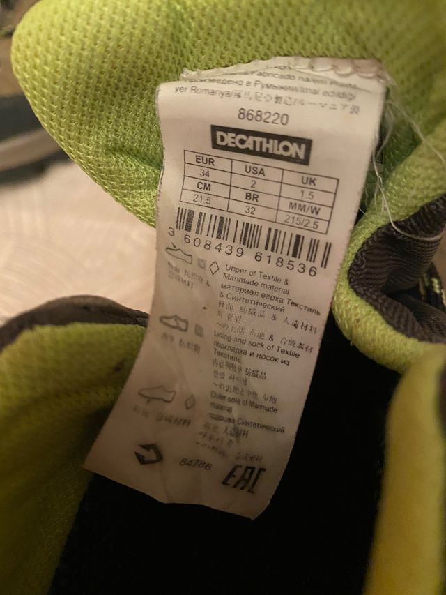 Botas impermeables infantiles T 34