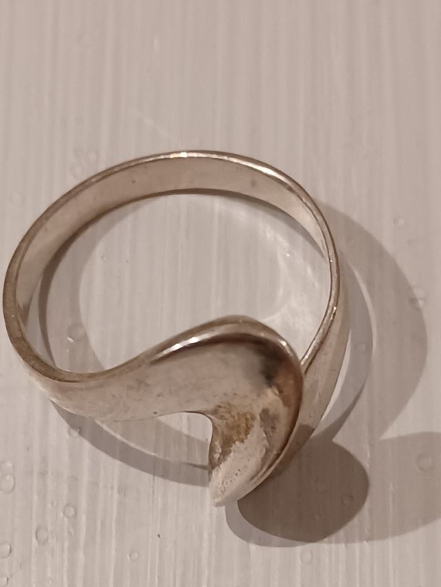 anillo plata
