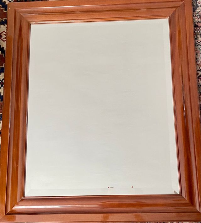 Espejo madera de caoba