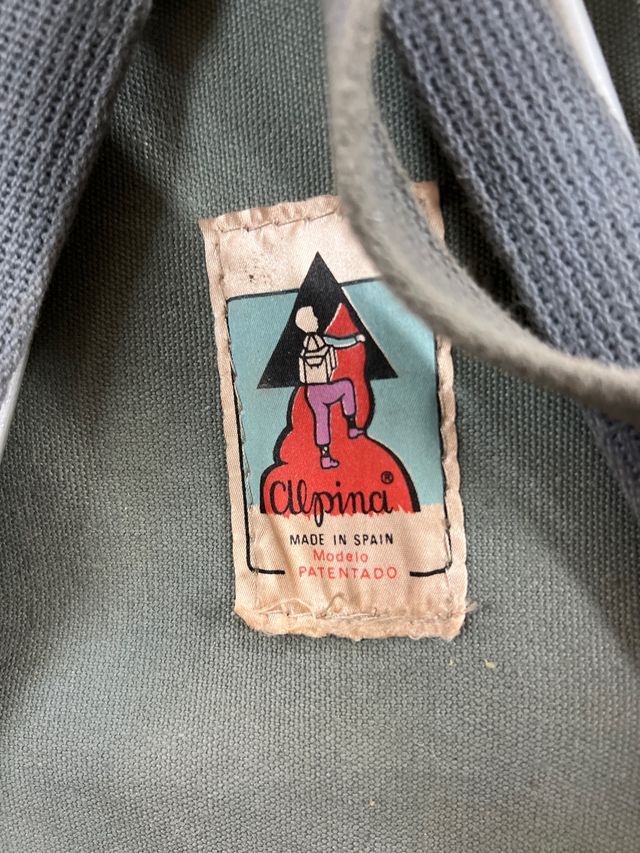 Mochila alpina patentado años 80