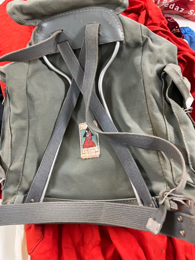 Mochila alpina patentado años 80