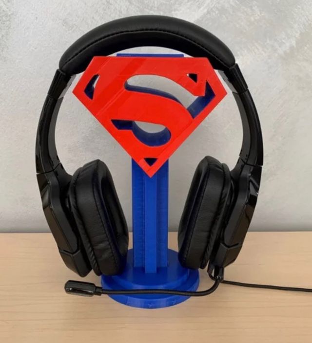 Soporte Superman auriculares