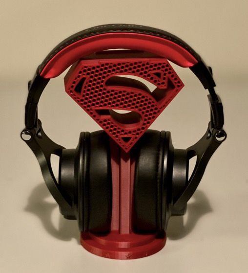 Soporte Superman auriculares