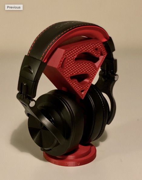 Soporte Superman auriculares