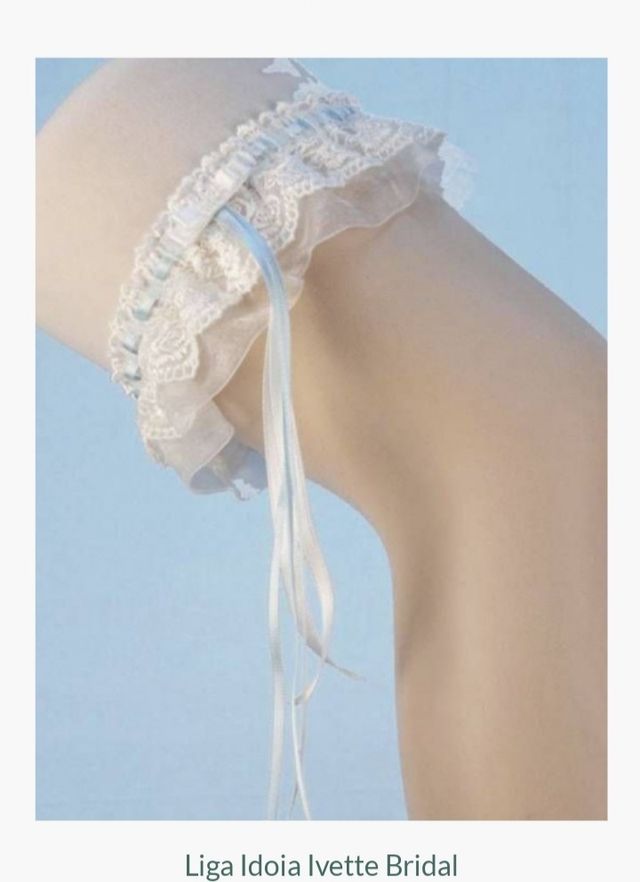 liga encaje de novia