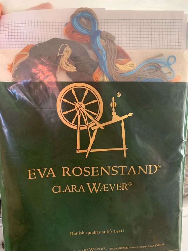 Kit punto de cruz. Eva Rosenstand