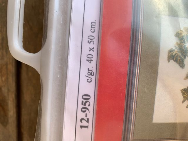 Kit punto de cruz. Eva Rosenstand