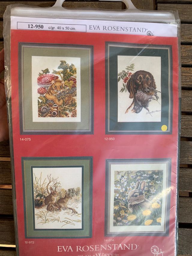 Kit punto de cruz. Eva Rosenstand