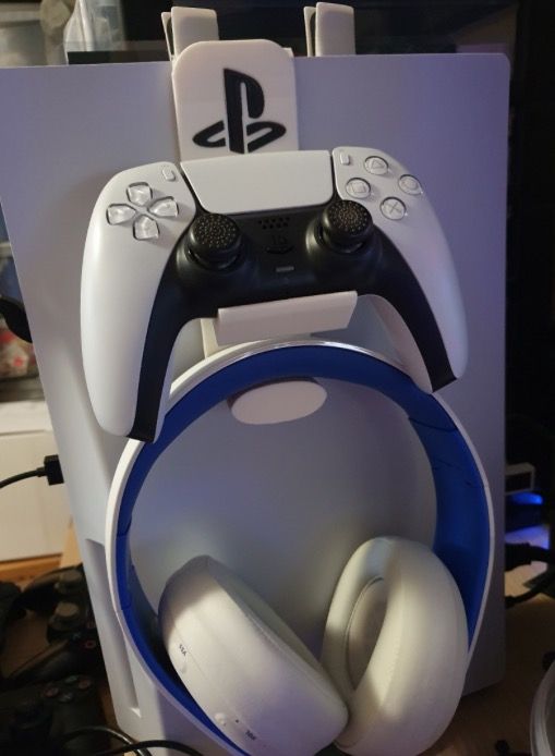 Soporte para mando y auriculares PS5