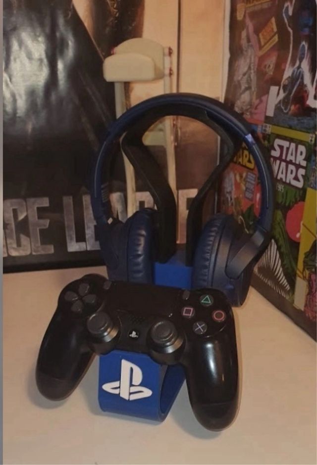 Soporte para mando y auriculares PS5