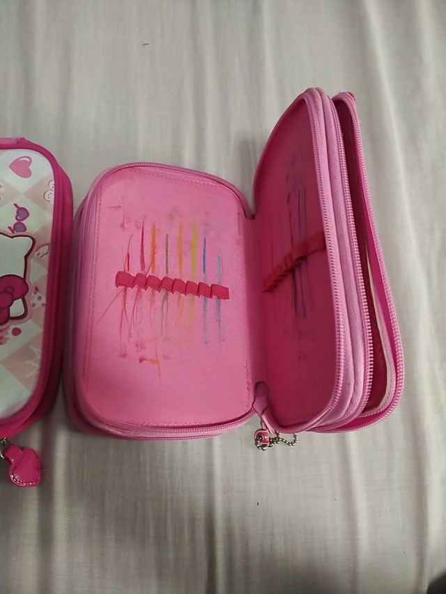 ESTUCHES PEPA PIG Y HELLO KITY