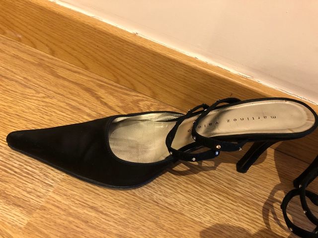 Zapato de fiesta tacón alto