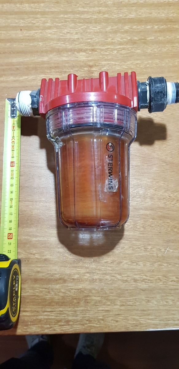 filtro malla caldera